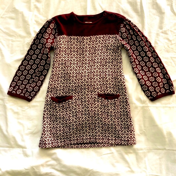 Tea Collection sweater dress size 5 - Picture 1 of 3